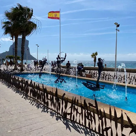With Solarium/terrace. Apartment Calpe
