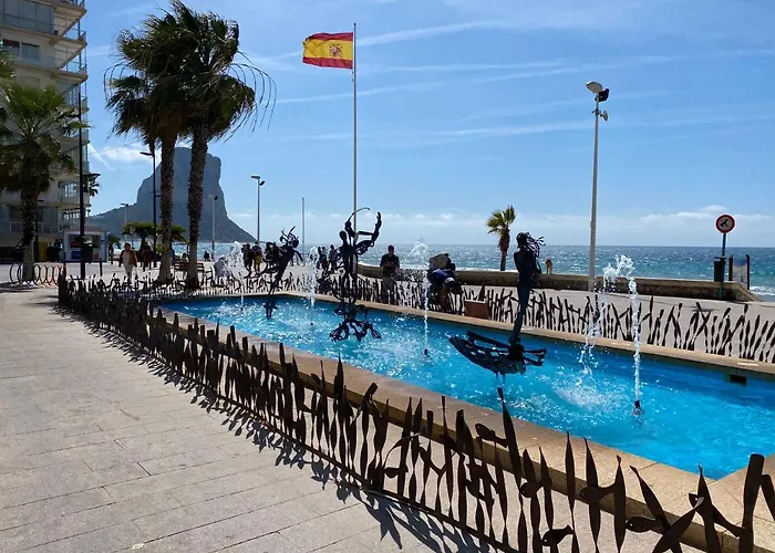 With Solarium/terrace. Appartamento Calpe